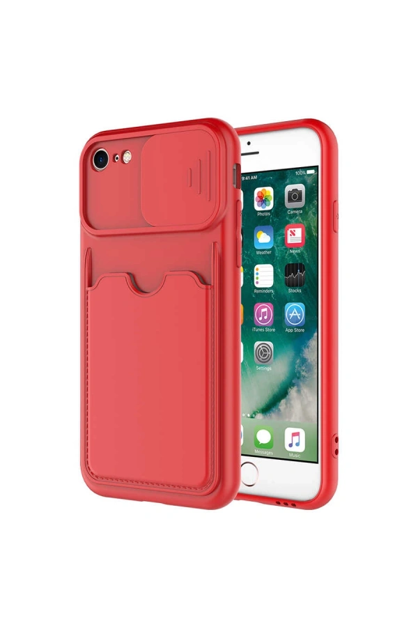 Apple iPhone 8 Kılıf ​Zore Kartix Kapak