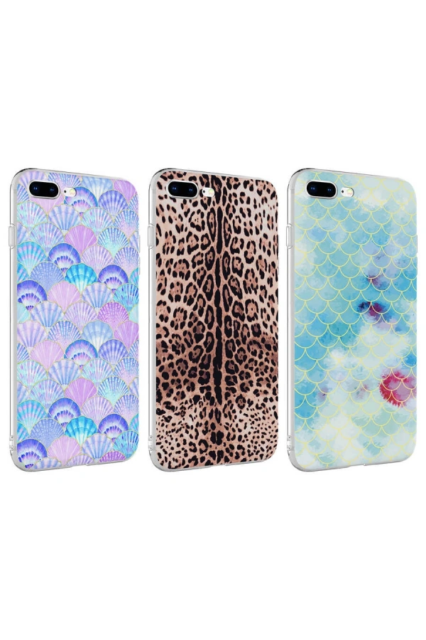 Apple iPhone 8 Plus Kılıf Zore Bella Kapak