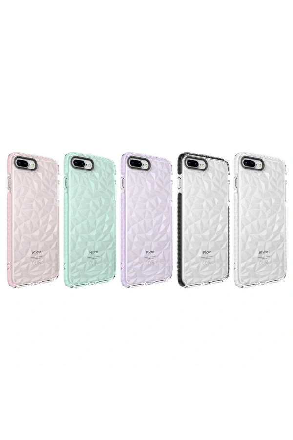 Apple iPhone 8 Plus Kılıf Zore Buzz Kapak