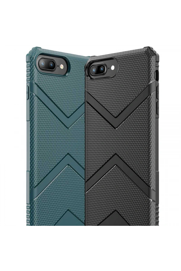 Apple iPhone 8 Plus Kılıf Zore Hank Silikon