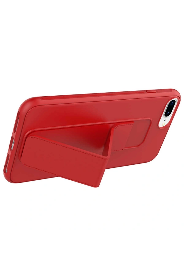 Apple iPhone 8 Plus Kılıf Zore Qstand Kapak