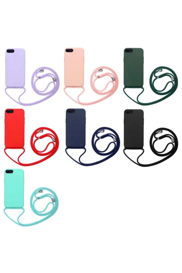 Apple iPhone 8 Plus Kılıf Zore Ropi Kapak