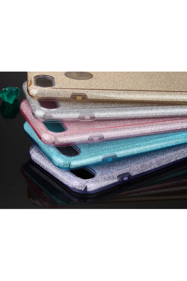 Apple iPhone 8 Plus Kılıf Zore Shining Silikon