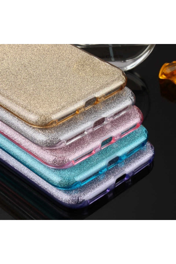 Apple iPhone 8 Plus Kılıf Zore Shining Silikon