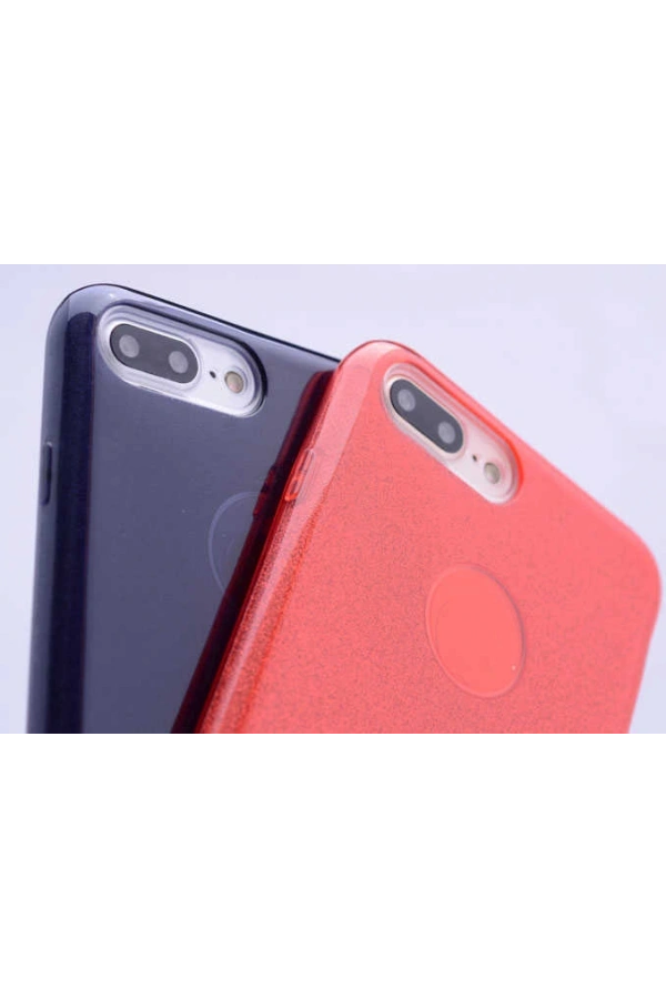 Apple iPhone 8 Plus Kılıf Zore Shining Silikon