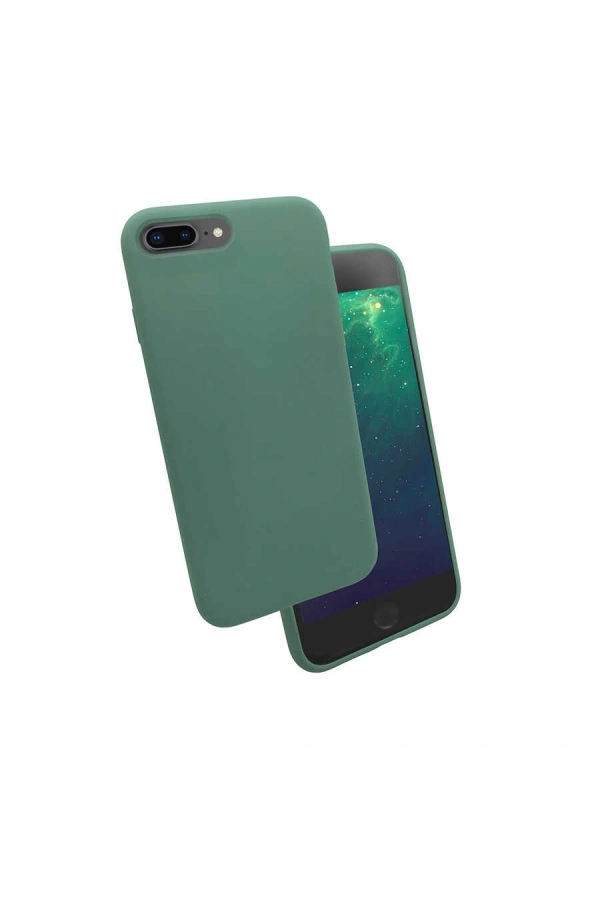 Apple iPhone 8 Plus Kılıf Zore Silk Silikon