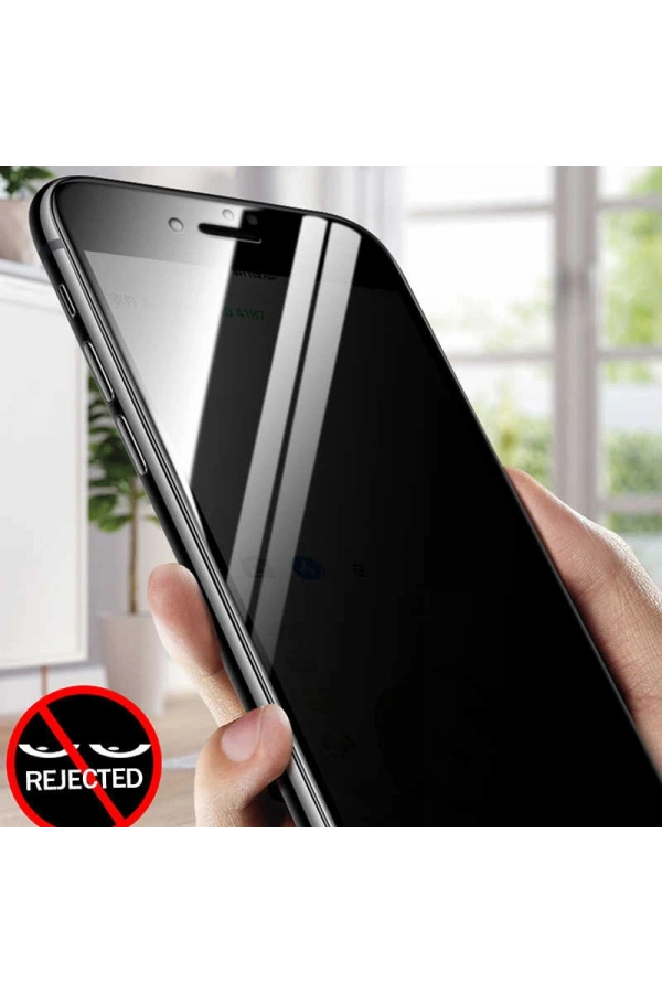 Apple iPhone 8 Zore Kor Privacy Cam Ekran Koruyucu