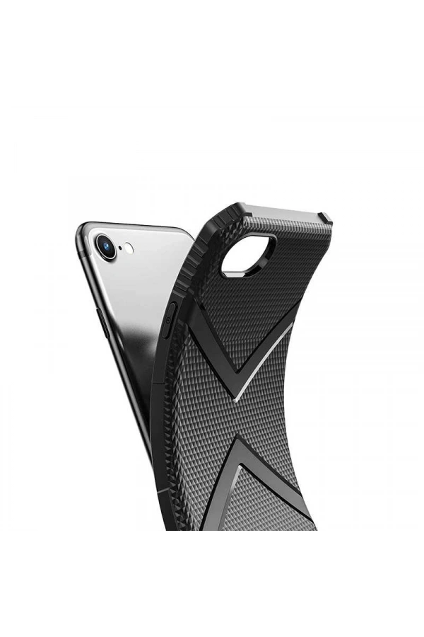 Apple iPhone SE 2020 Kılıf Zore Hank Silikon