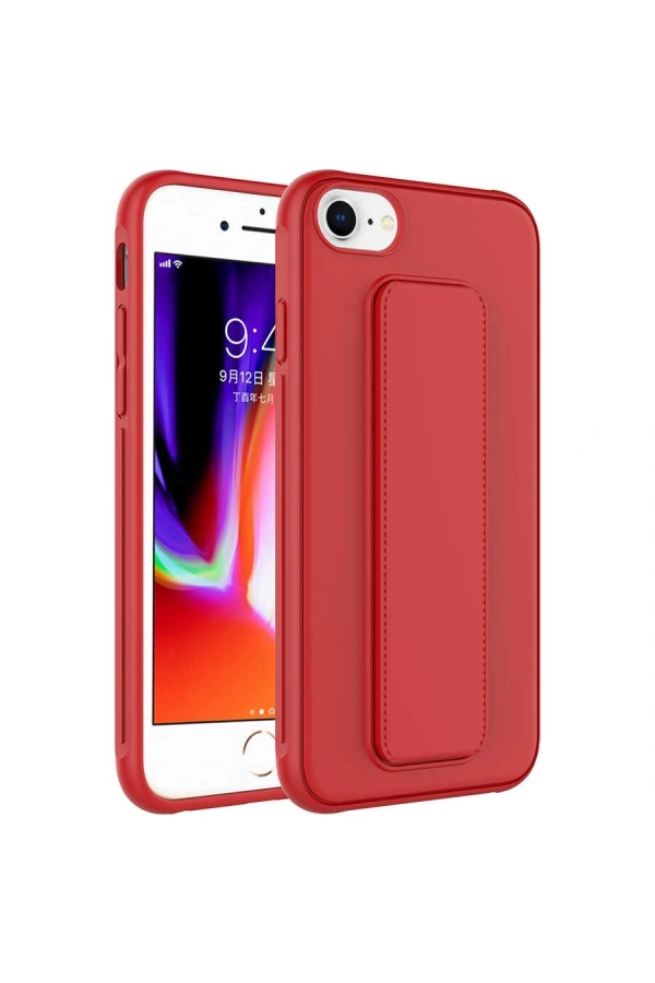 Apple iPhone SE 2020 Kılıf Zore Qstand Kapak