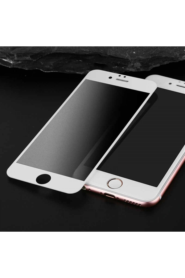 Apple iPhone SE 2020 Zore Anti-Dust Mat Privacy Temperli Ekran Koruyucu