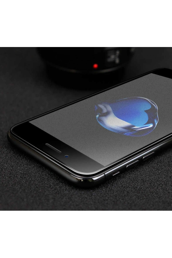 Apple iPhone SE 2020 Zore Anti-Dust Mat Privacy Temperli Ekran Koruyucu