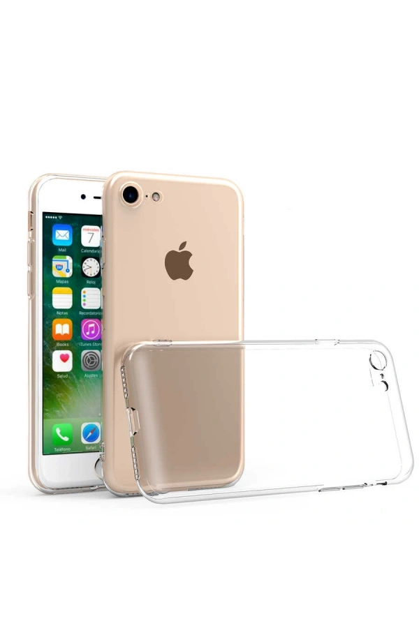 Apple iPhone SE 2022 Kılıf Zore Kamera Korumalı Süper Silikon Kapak