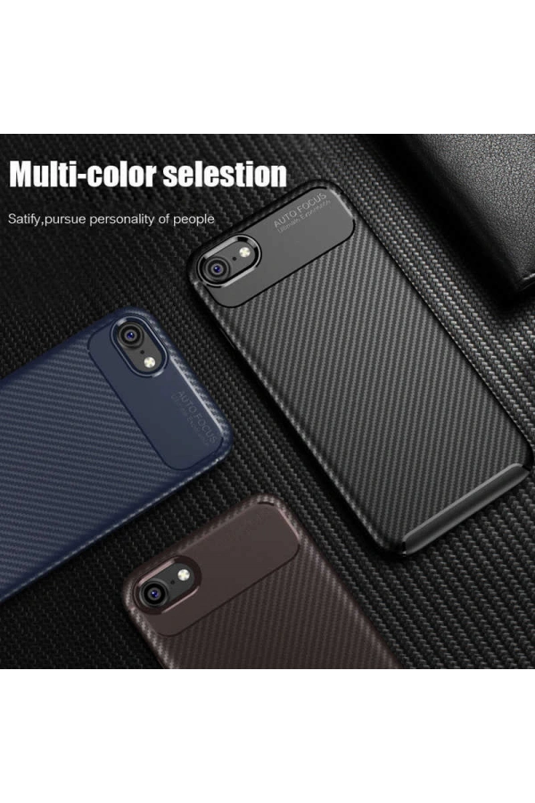 Apple iPhone SE 2022 Kılıf Zore Negro Silikon Kapak