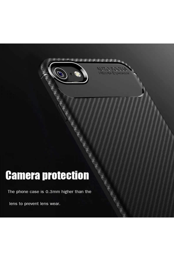 Apple iPhone SE 2022 Kılıf Zore Negro Silikon Kapak