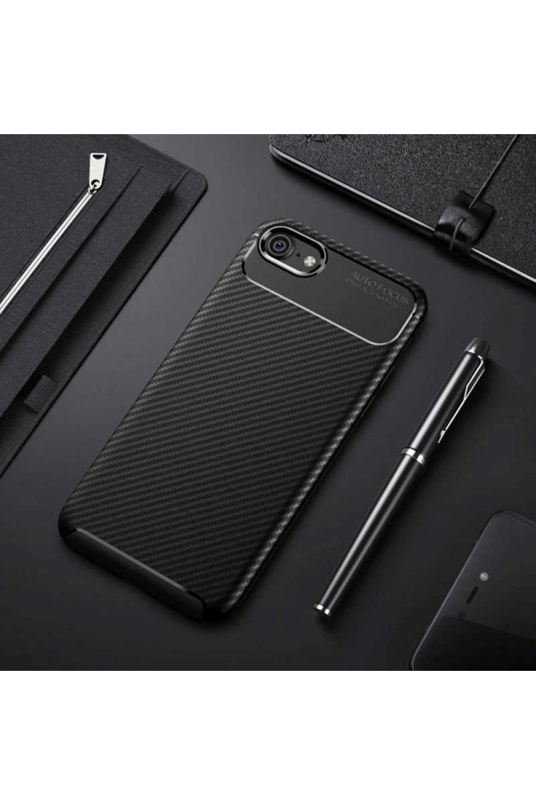 Apple iPhone SE 2022 Kılıf Zore Negro Silikon Kapak