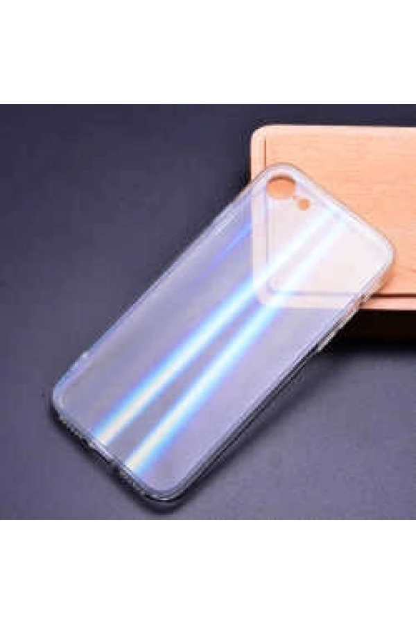 Apple iPhone SE 2022 Kılıf Zore Rainbow Kapak