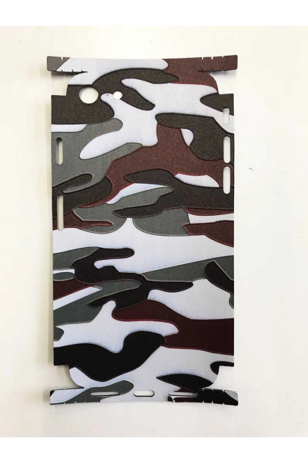 Apple iPhone SE 2022 Zore 5D Desenli Sticker Kaplama