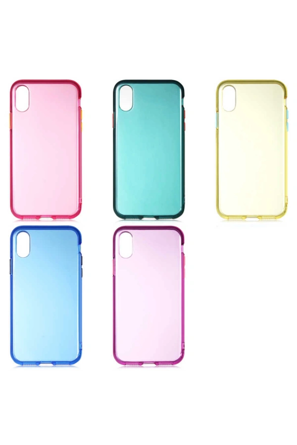 Apple iPhone X Kılıf Zore Bistro Kapak