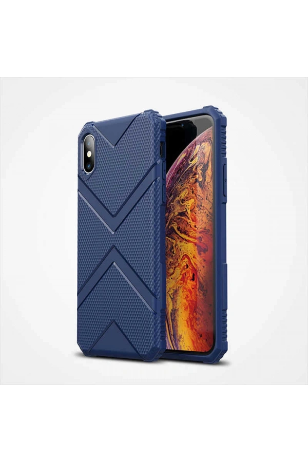 Apple iPhone X Kılıf Zore Hank Silikon