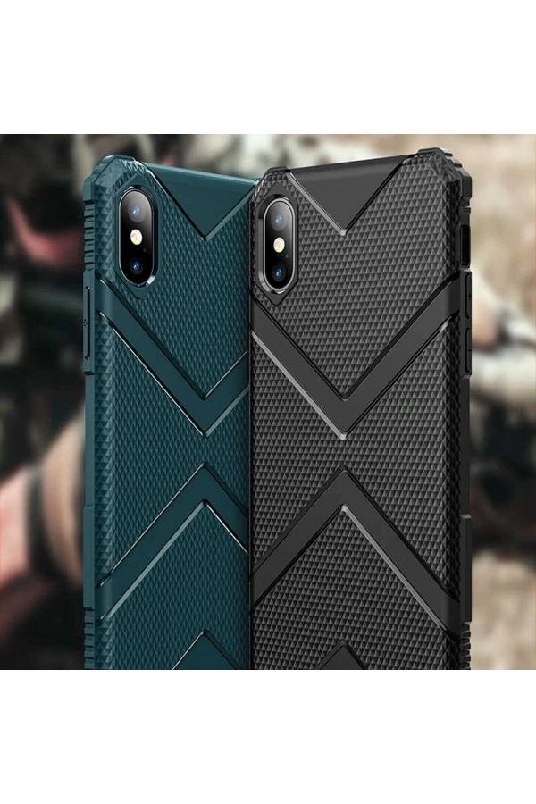 Apple iPhone X Kılıf Zore Hank Silikon