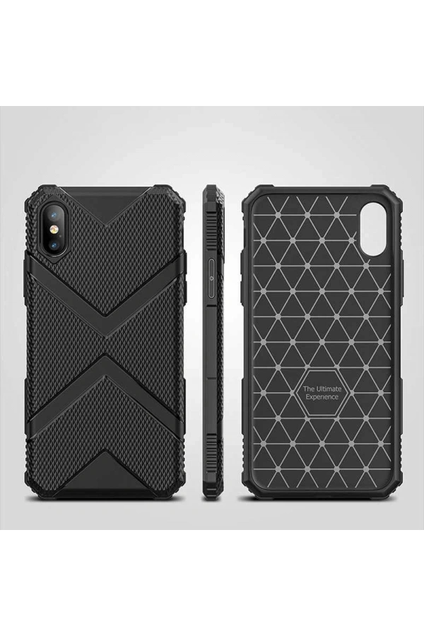 Apple iPhone X Kılıf Zore Hank Silikon