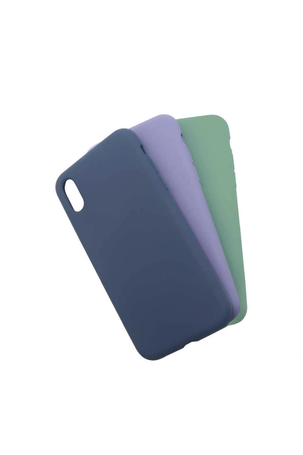 Apple iPhone X Kılıf Zore Silk Silikon