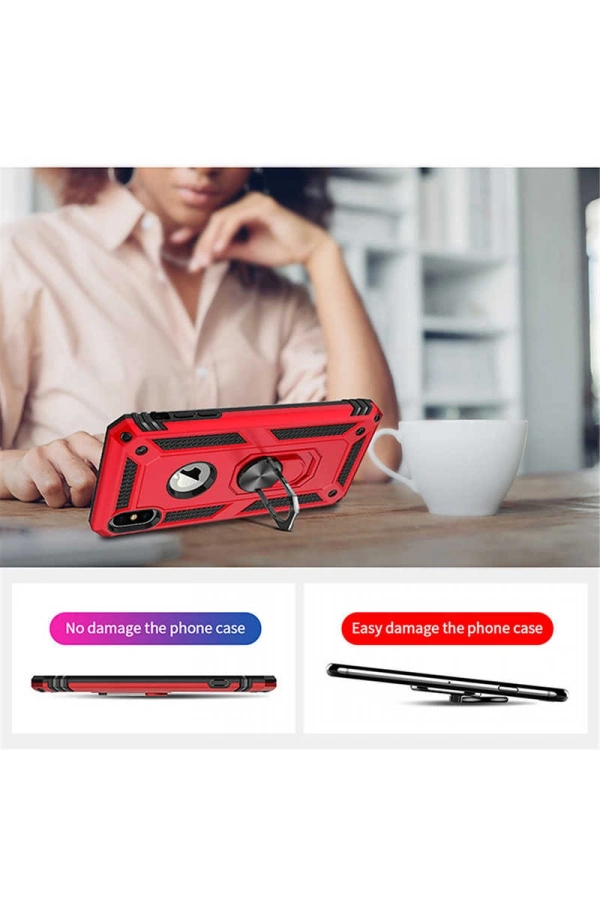 Apple iPhone X Kılıf Zore Vega Kapak