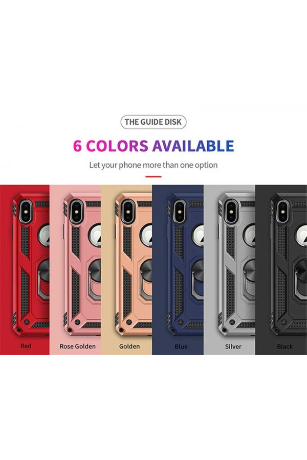 Apple iPhone X Kılıf Zore Vega Kapak