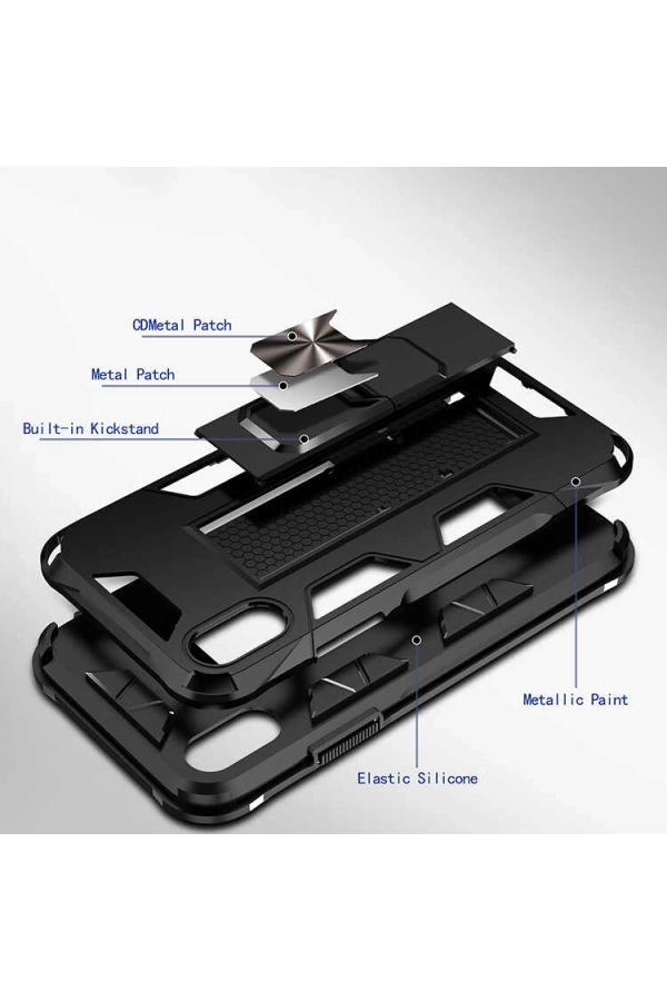 Apple iPhone X Kılıf Zore Volve Kapak