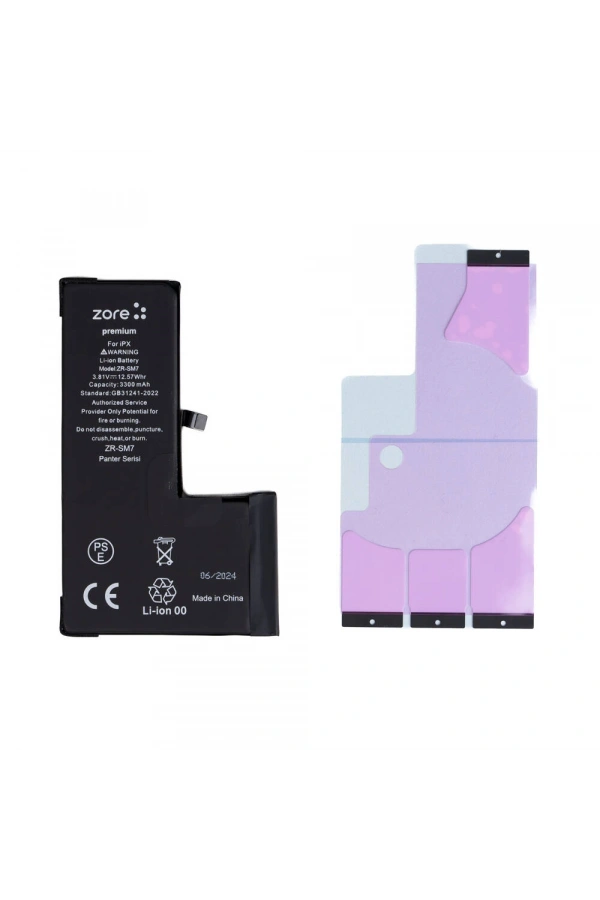 Apple iPhone X Zore Panter Serisi Batarya