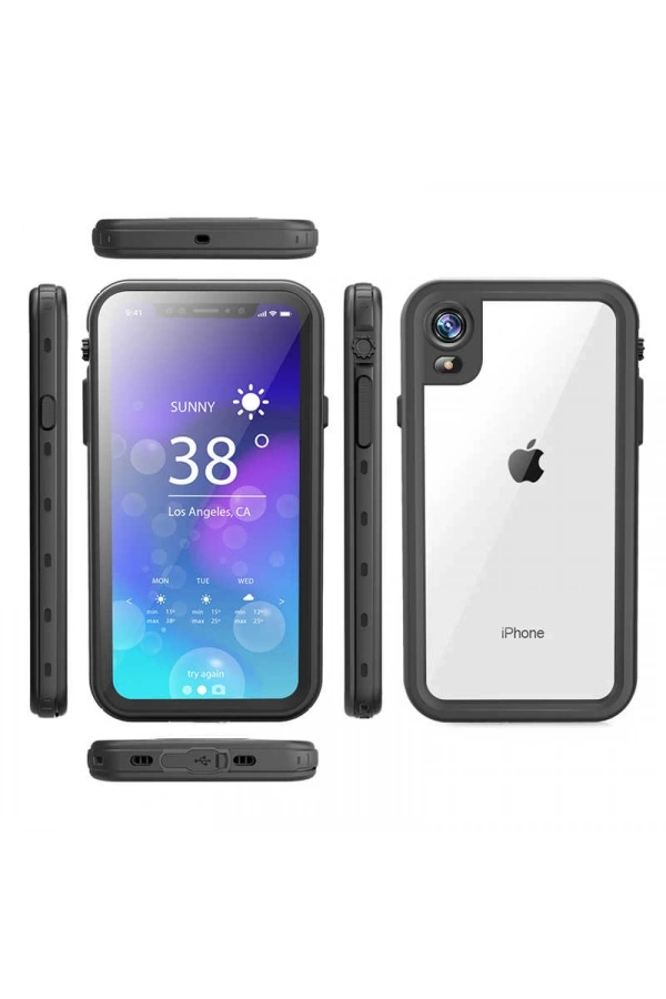 Apple iPhone XR 6.1 Kılıf Zore 1-1 Su Geçirmez Kılıf