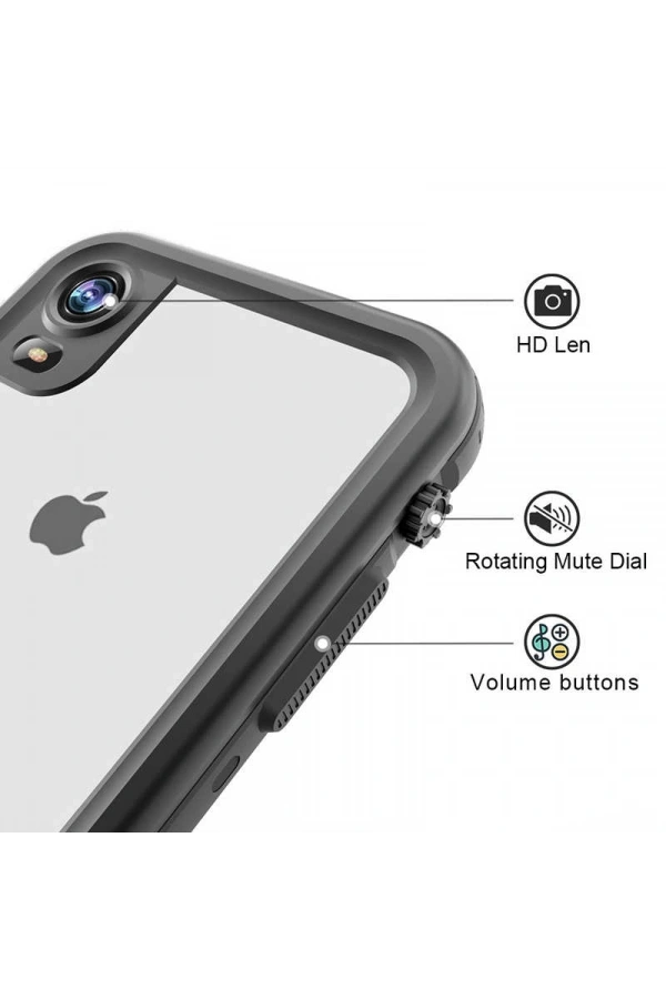 Apple iPhone XR 6.1 Kılıf Zore 1-1 Su Geçirmez Kılıf