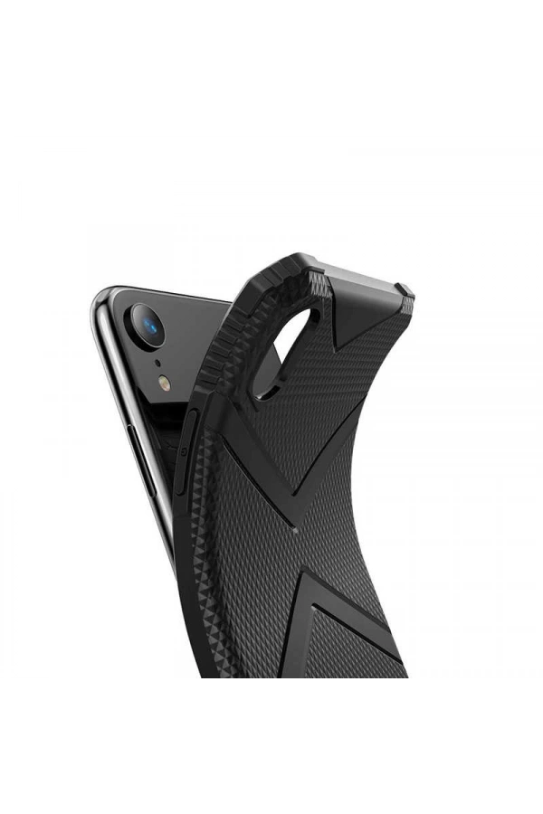 Apple iPhone XR 6.1 Kılıf Zore Hank Silikon