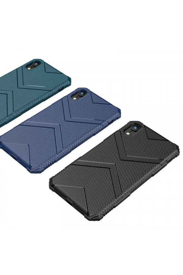 Apple iPhone XR 6.1 Kılıf Zore Hank Silikon