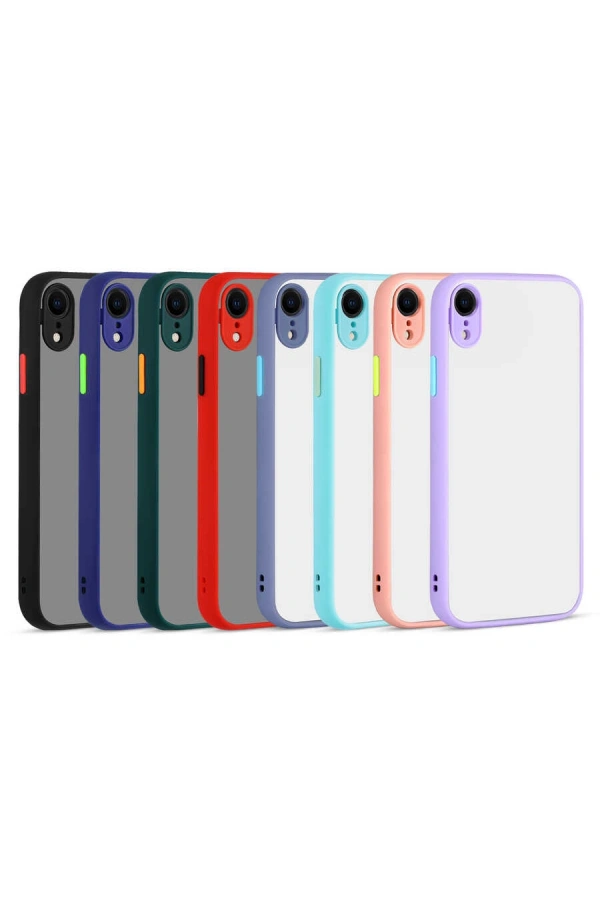 Apple iPhone XR 6.1 Kılıf Zore Hux Kapak