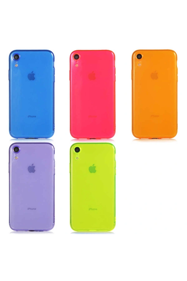 Apple iPhone XR 6.1 Kılıf Zore Mun Silikon
