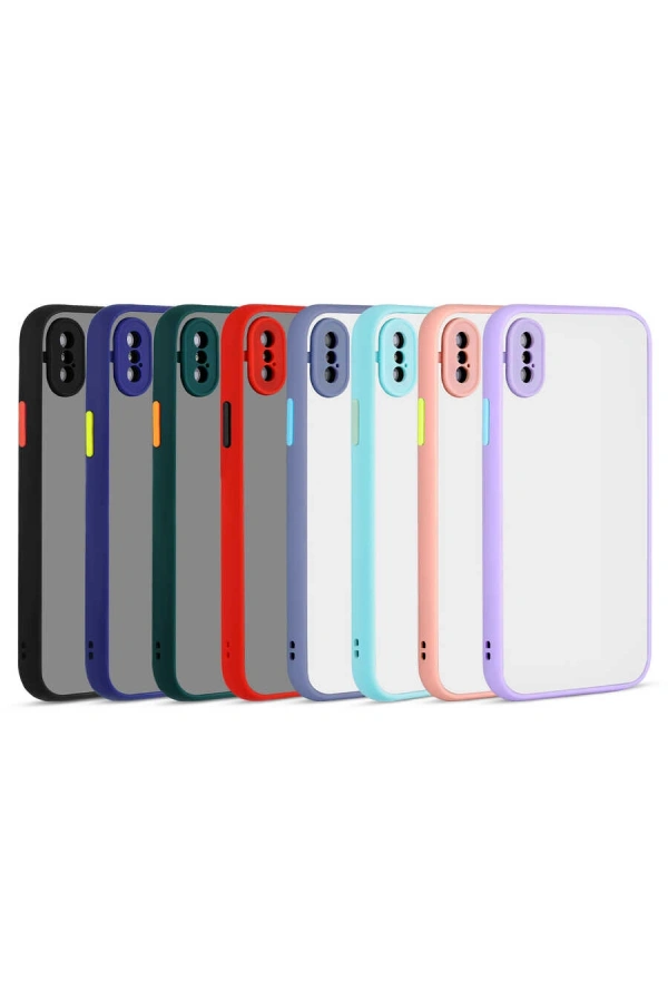 Apple iPhone XS 5.8 Kılıf Zore Hux Kapak