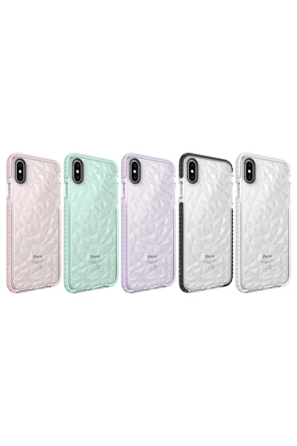 Apple iPhone XS Max 6.5 Kılıf Zore Buzz Kapak