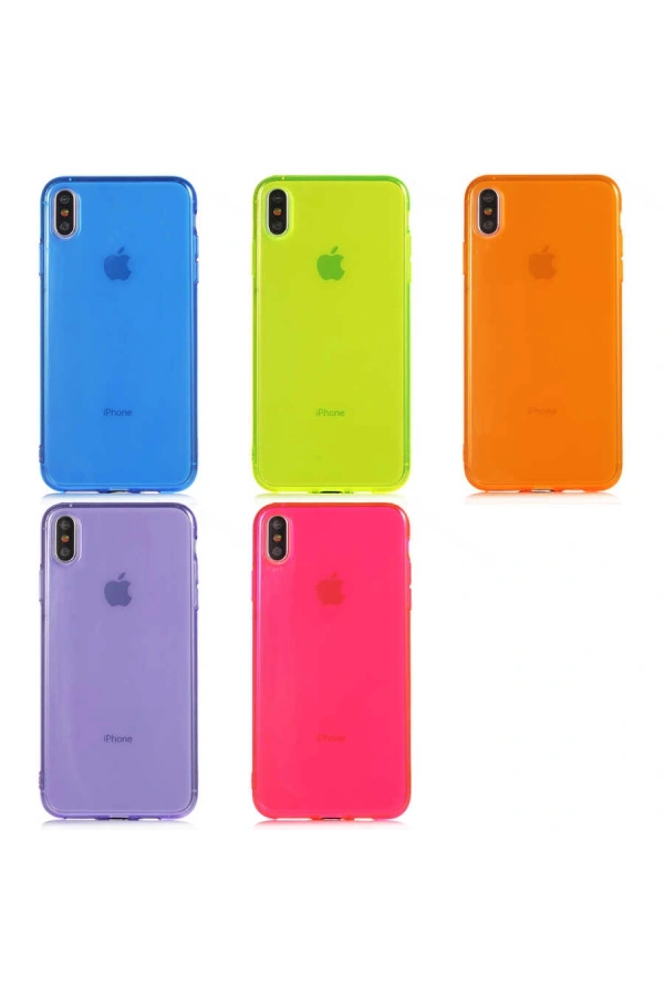 Apple iPhone XS Max 6.5 Kılıf Zore Mun Silikon