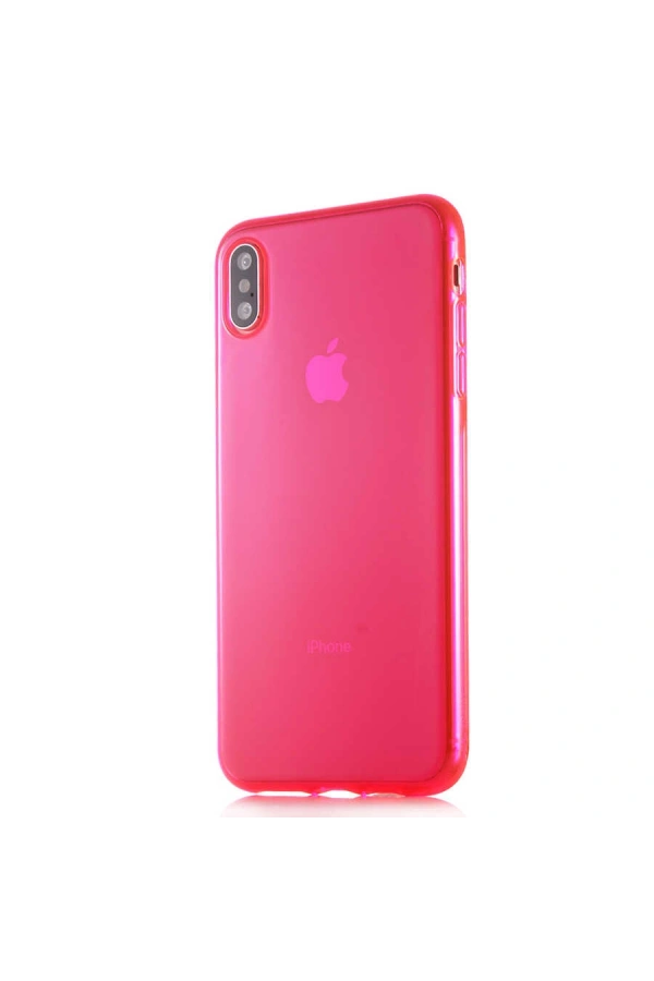 Apple iPhone XS Max 6.5 Kılıf Zore Mun Silikon