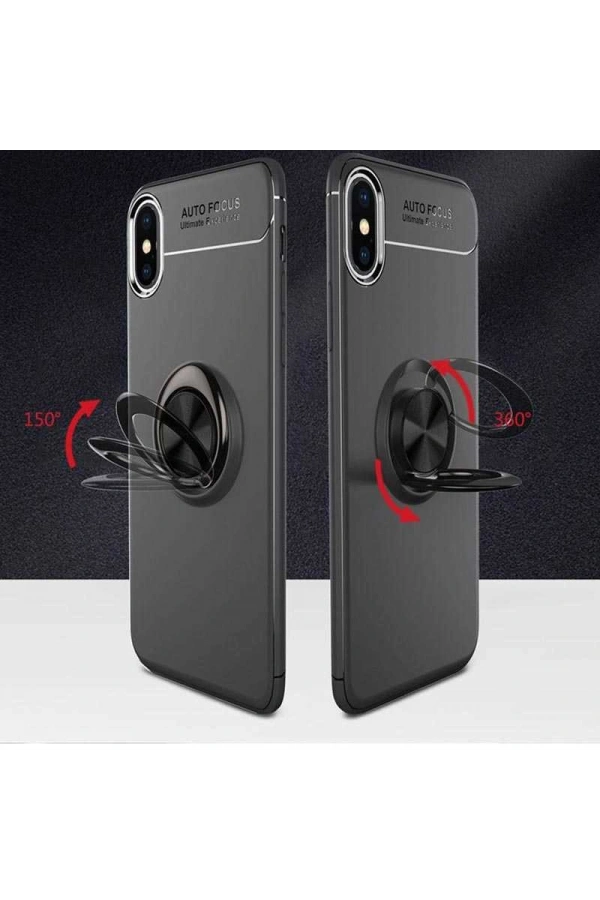 Apple iPhone XS Max 6.5 Kılıf Zore Ravel Silikon Kapak