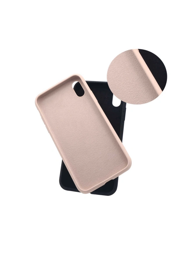 Apple iPhone XS Max 6.5 Kılıf Zore Silk Silikon