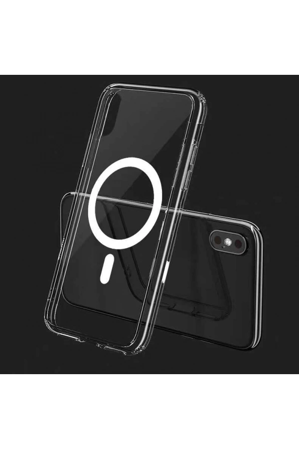 Apple iPhone XS Max 6.5 Kılıf Zore Tacsafe Wireless Kapak