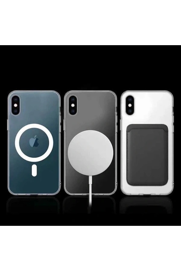 Apple iPhone XS Max 6.5 Kılıf Zore Tacsafe Wireless Kapak