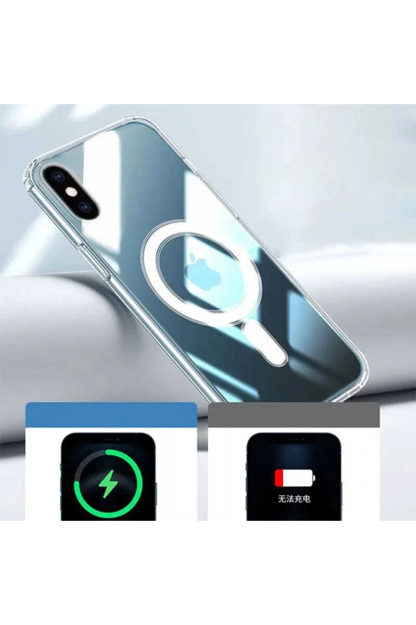 Apple iPhone XS Max 6.5 Kılıf Zore Tacsafe Wireless Kapak