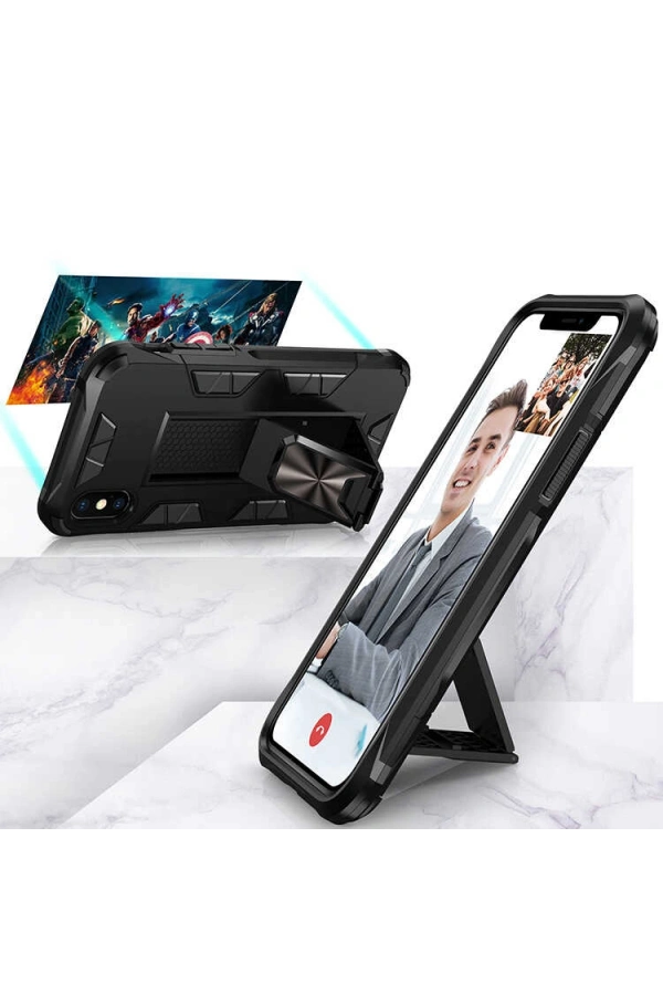 Apple iPhone XS Max 6.5 Kılıf Zore Volve Kapak