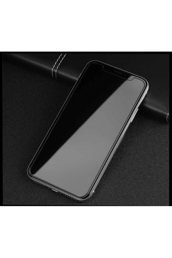 Apple iPhone XS Max 6.5 ​​​​​​​​​​​​Zore Rika Premium Privacy Temperli Cam Ekran Koruyucu