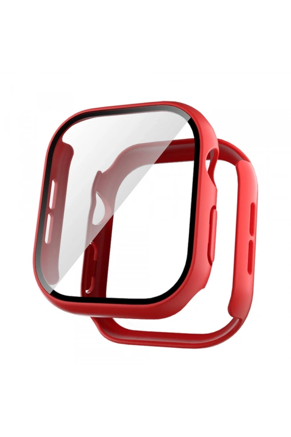 Apple Watch 10 42mm Sert PC Kasa ve Ekran Koruyucu Zore Watch Gard 35
