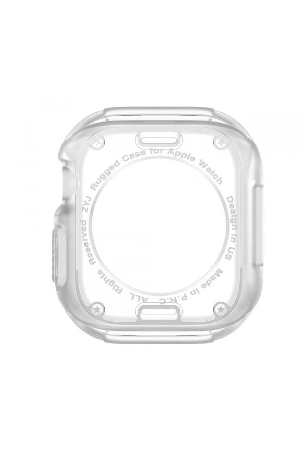Apple Watch 10 42mm Silikon TPU Kasa Koruyucu Zore Watch Gard 17