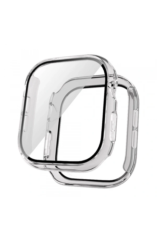 Apple Watch 10 46mm Sert PC Kasa ve Ekran Koruyucu Zore Watch Gard 35
